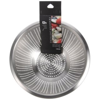 Cedzak Kuchenny Stalowy EXCELLENT HOUSEWARE 28cm Miska z Nóżkami na Warzywa