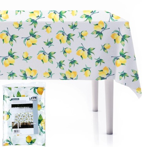 Cerata Plamoodporna VILDE 180 x 130 cm Cytryny EVA ze Spodem z Flaneli
