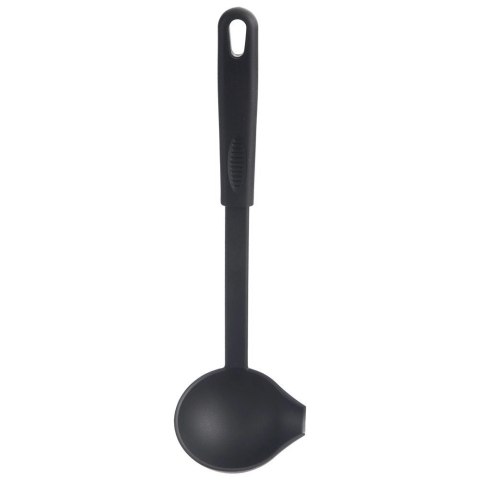 Chochla Kuchenna ORION BLACKLINE 60 ml 29 cm Czarna z Wylewką do Zupy