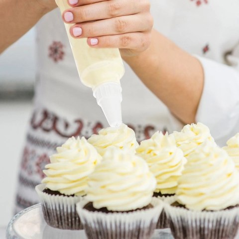 Dekorator do Ciast ORION 10 el. Strzykawka z Końcówkami do Tortów i Muffin