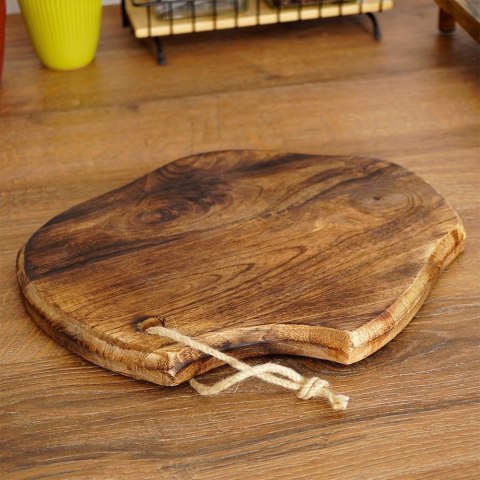 Deska Mangowiec VILDE 33 x 22 cm do Krojenia i Serwowania z Uchem