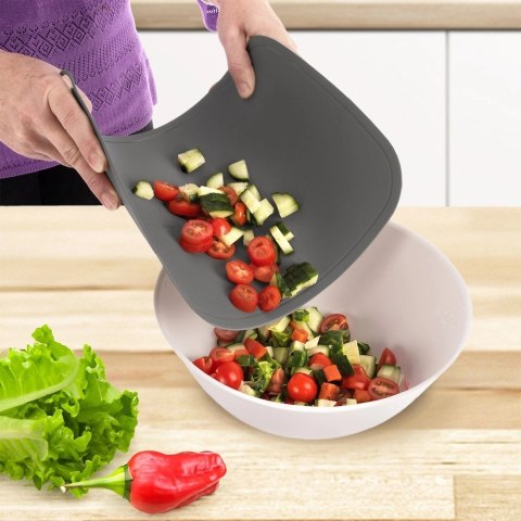 Deska do Krojenia Elastyczna ORION ELA 33,5 x 23 cm Szara Mata do Zmywarki