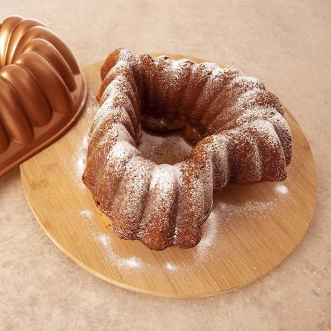 Deska do Serwowania Bambusowa Obrotowa ORION 35 cm Antypoślizgowa