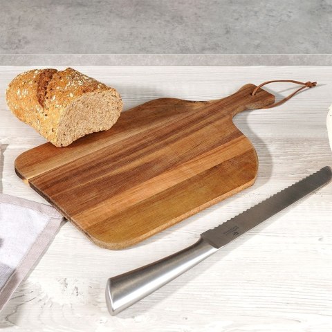 Deska do krojenia i serwowania drewniana 34x20,5 cm