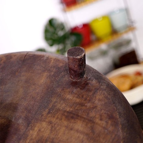 Deska do serwowania drewniana na nóżkach 30 cm