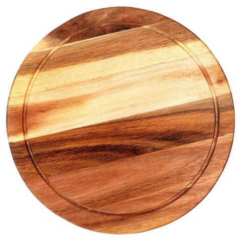 Deska z Drewna Akacjowego do Krojenia Serwowania Serów Wędlin ORION 30 cm