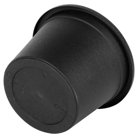 Doniczka Ogrodowa Okrągła VILDE 20 cm Czarna Odporna na Pogodę