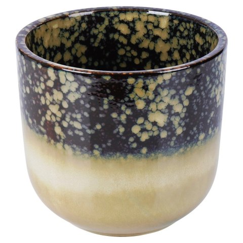 Doniczka Porcelanowa Szkliwiona Glazurowana Ozdobna Stylowa VILDE 17,5 cm