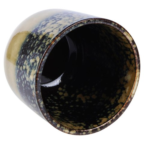 Doniczka Porcelanowa Szkliwiona Glazurowana Ozdobna Stylowa VILDE 17,5 cm