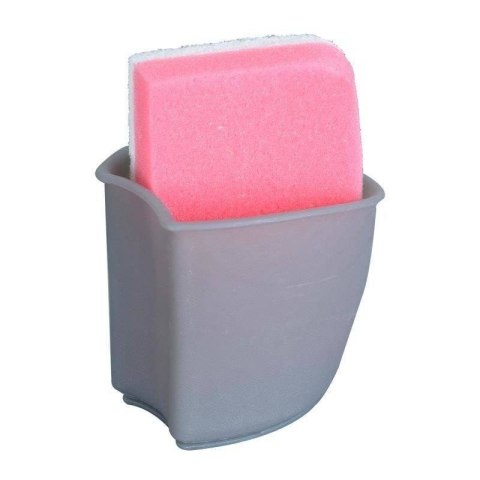 Dozownik do Naczyń ORION 370 ml z Pojemnikiem na Gąbkę Biały z Gąbką