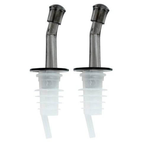 Dozowniki do Butelek EXCELLENT HOUSEWARE 2 szt. Przezroczyste z Zatyczkami