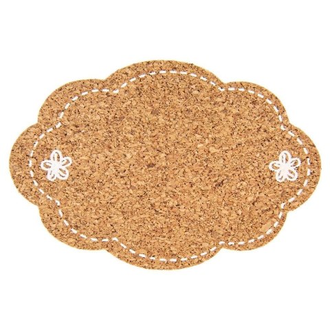 Etykiety Samoprzylepne na Słoiki ORION 12 szt. Korkowe Chmurki Opisowe