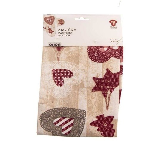 Fartuch Kuchenny Bawełniany Wiązany Damski Świąteczny ORION