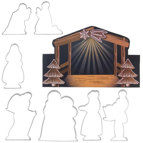 Foremki Wykrawacze do Ciastek Pierników Świąteczne ORION