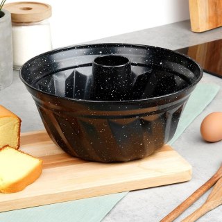 Forma do Babki VILDE Granitowa 24,5 cm Stal Węglowa z Kominem