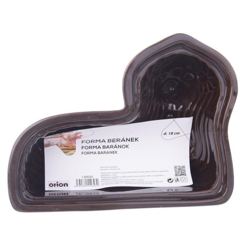 Forma do Ciasta Wielkanocny Baranek ORION Ceramiczna do Pieczenia 18x14x7cm