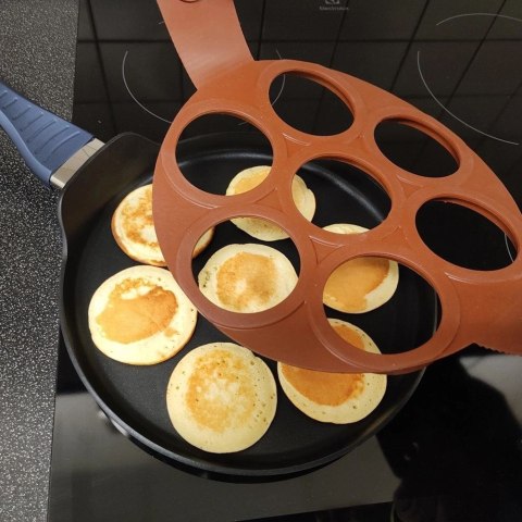 Forma do Jajek ORION SILLINIE Silikonowa 24 cm na 7 szt. Okrągła