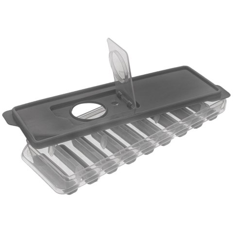 Forma do Kostek Lodu ORION z Pokrywką Podłużne Silikonowe Dno 9 szt.