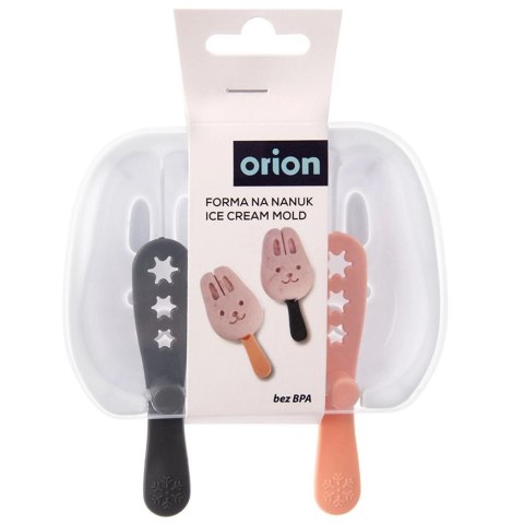 Forma do Lodów ORION Króliczek z Pokrywką na 2 szt. do Zmywarki