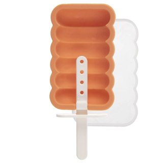 Forma do Lodów ORION z Pokrywką Pomarańczowa Patyczek do Zmywarki