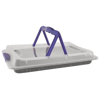 Forma do Pieczenia ORION GRANDE Granitowa z Pokrywką 43 x 29 x 7 cm