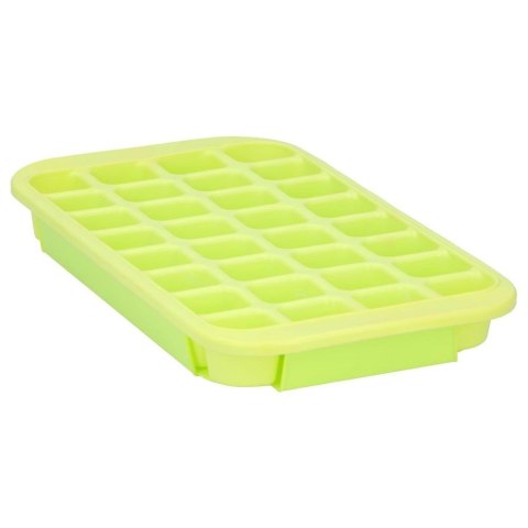 Forma Tacka do Kostek Lodu Silikonowa Zielona 32 Kostki ORION 2 szt.