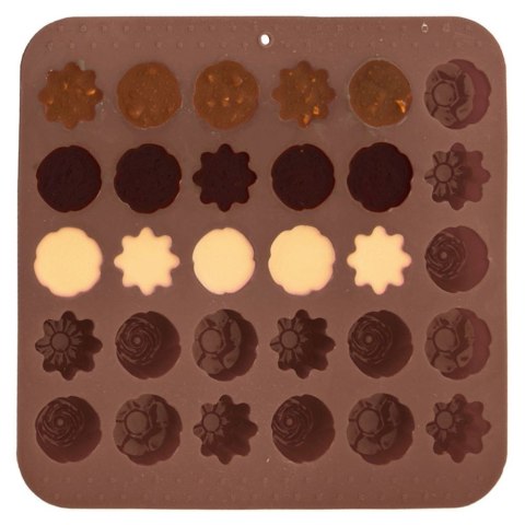 Forma do Pralin ORION SILLINIE Kwiaty Silikonowa na 30 szt. do Zmywarki