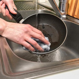 Gąbka Kuchenna ORION 3 szt. Typu Druciak Wytrzymała Chłonna do Garnków