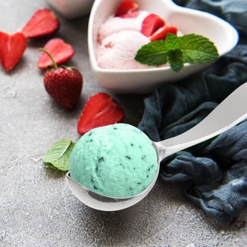 Gałkownica do Lodów ORION LUXY Metalowa 17 cm do Porcjowania do Zmywarki