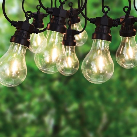 Girlanda Lampki Świąteczne Żarówki Ogrodowe PROGARDEN LED 7,5 m 10 szt.