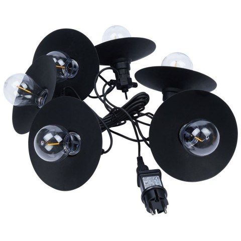 Girlanda Ogrodowa Żarówki Lampki Ozdobne VILDE LED 5,5 m 6 szt.