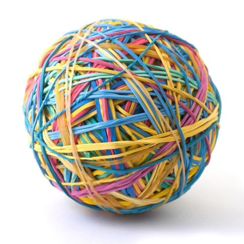 Gumki Recepturki ORION 200 szt. Wielokolorowe Wytrzymałe Praktyczne