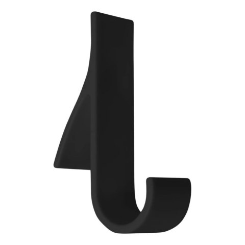 Haczyk Wieszak VILDE na Kaloryfer 2 szt. Czarny Suszenie Ręczników