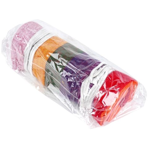 Hamak Brazylijski VILDE Fotel Podwieszany 96 x 130 cm Kolorowy Relaks