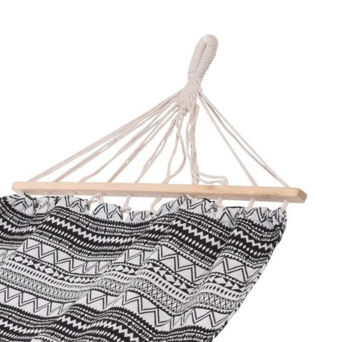 Hamak Jednoosobowy Ogrodowy Wiszący Solidny Wytrzymały AMBIANCE 200x80 cm