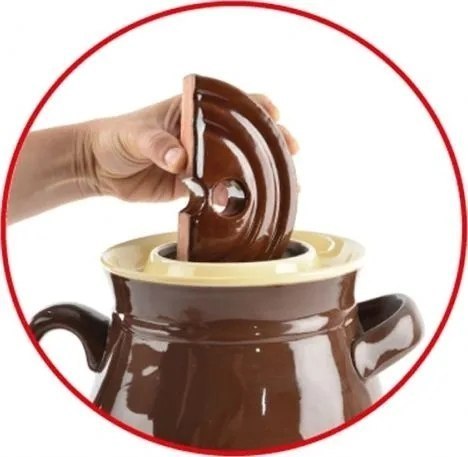 Kamień Dociskowy do Kiszenia Ceramiczny 17 cm