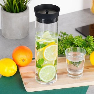 Karafka EXCELLENT Szklana 1 L Borokrzemowa z Pokrywką Nalewak