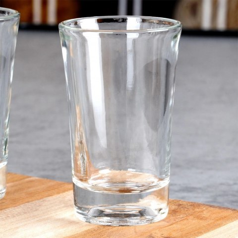Kieliszki do Wódki VILDE Szklane 6 szt. 40 ml Wzmocnione Dno