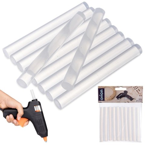 Klej do Pistoletu na Gorąco 10 szt. Średnica 1,1 cm Wkłady EVA