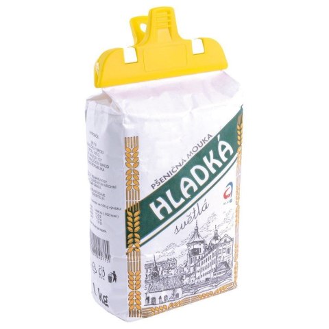 Klipsy do Torebek ORION Żółte 3 szt. 7,5 cm Tworzywo Kuchnia