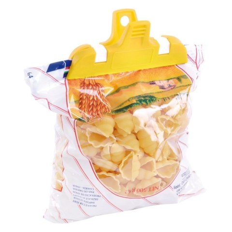 Klipsy do Torebek ORION Żółte 3 szt. 7,5 cm Tworzywo Kuchnia