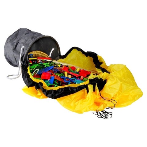 Kosz Worek Organizer Mata na Zabawki dla Dzieci Solidny VILDE 30 x 29 cm