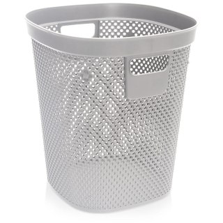 Kosz na Śmieci Biurowy Szary 12,5 L HOBBY LIFE Wytrzymały i Pojemny
