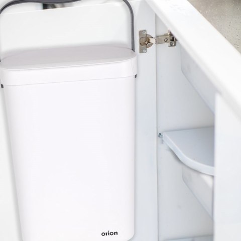 Kosz na Śmieci Zawieszany Biały ORION 10 L