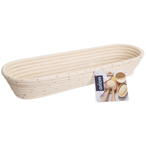 Koszyk Forma do Wyrastania Ciasta na Chleb Rattanowy ORION 1,5 kg 43x16 cm