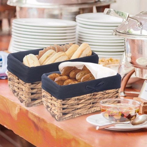 Koszyk Organizer na Chleb Pieczywo Akcesoria Handmade ORION 30x20x14 cm