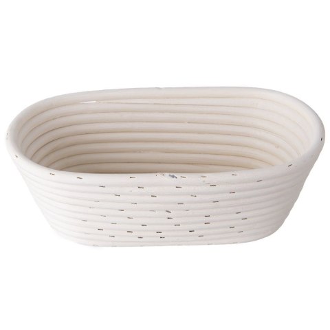 Koszyk do Wyrastania Chleba Ciasta Rattanowy Solidny ORION 29 x 17 x 8 cm