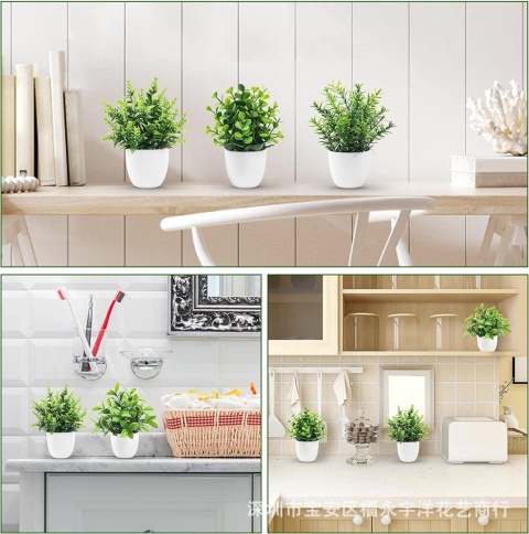 1 szt. Sztuczna roślina doniczkowa scena na biurku dekoracja na półkę do domu i biura na sala weselna Bonsai krajobraz akcesoria imprezowe winorośl