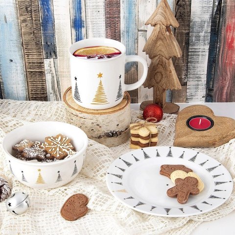 Kubek Ceramiczny CHOINKA 500 ml ORION Odpowiedni do Zmywarki i Pojemny