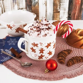 Kubek Ceramiczny PIERNICZEK 700 ml ORION Łatwy w Czyszczeniu i Pojemny